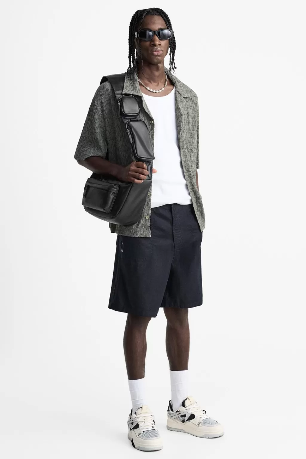ZARA BANDOLERA MULTIBOLSILLOS<Hombre Bolsos / Mochilas