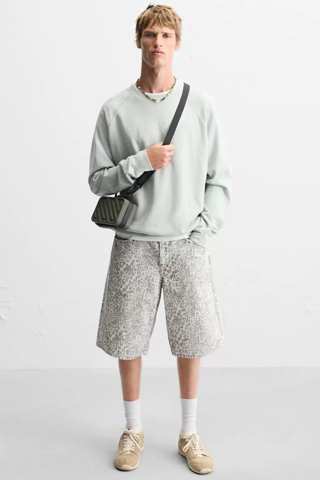 ZARA BANDOLERA RÍGIDA<Hombre Bolsos / Mochilas