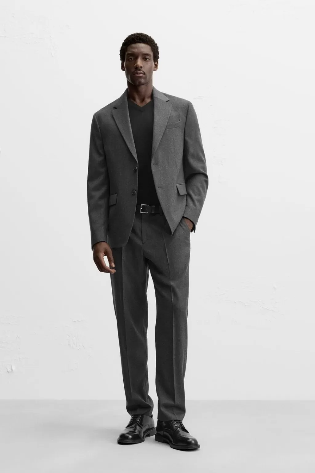 ZARA BLAZER TRAJE LANA FRANELA<Hombre Blazers