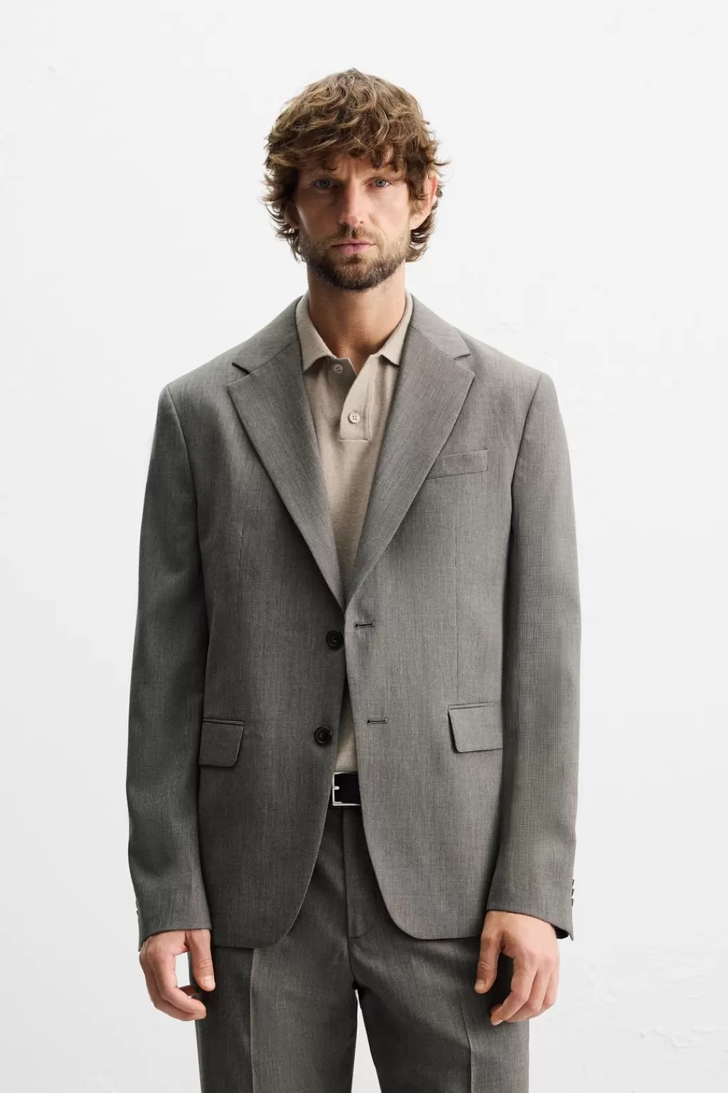ZARA BLAZER TRAJE PATA DE GALLO<Hombre Blazers