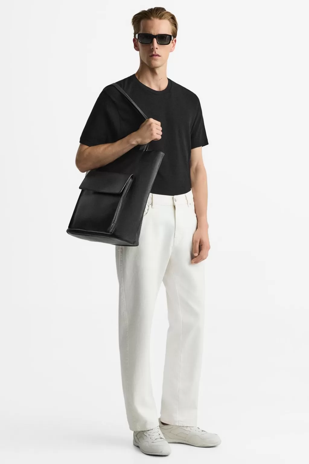 ZARA BOLSO SHOPPER BOLSILLO<Hombre Bolsos / Mochilas