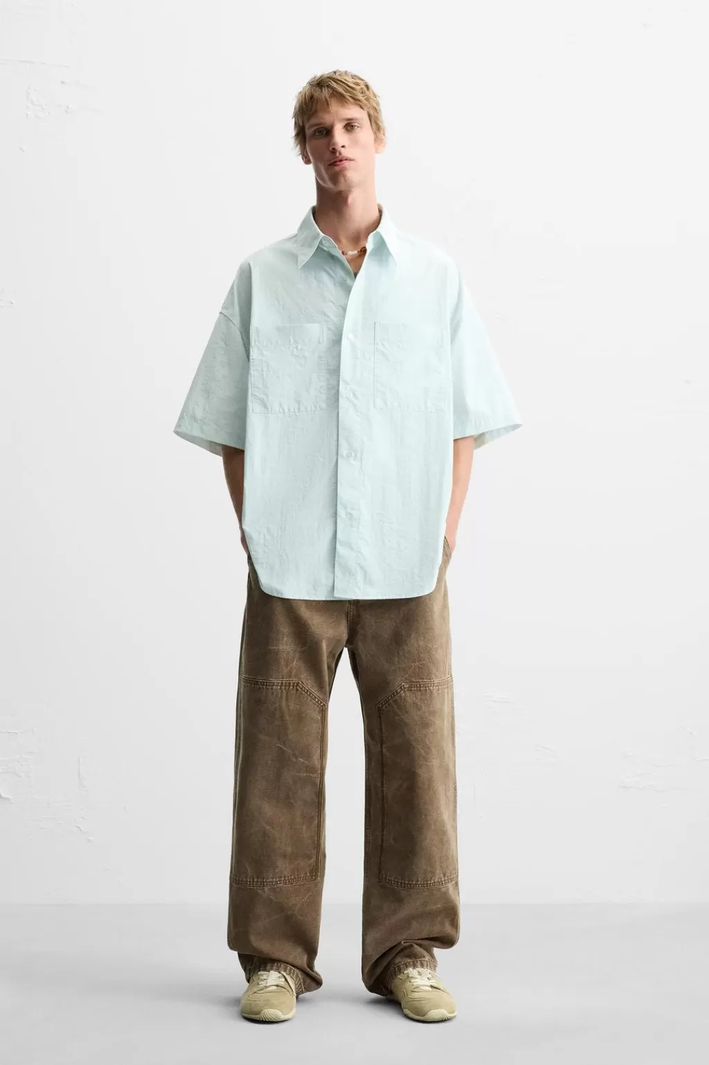 ZARA CAMISA TÉCNICA<Hombre Camisas