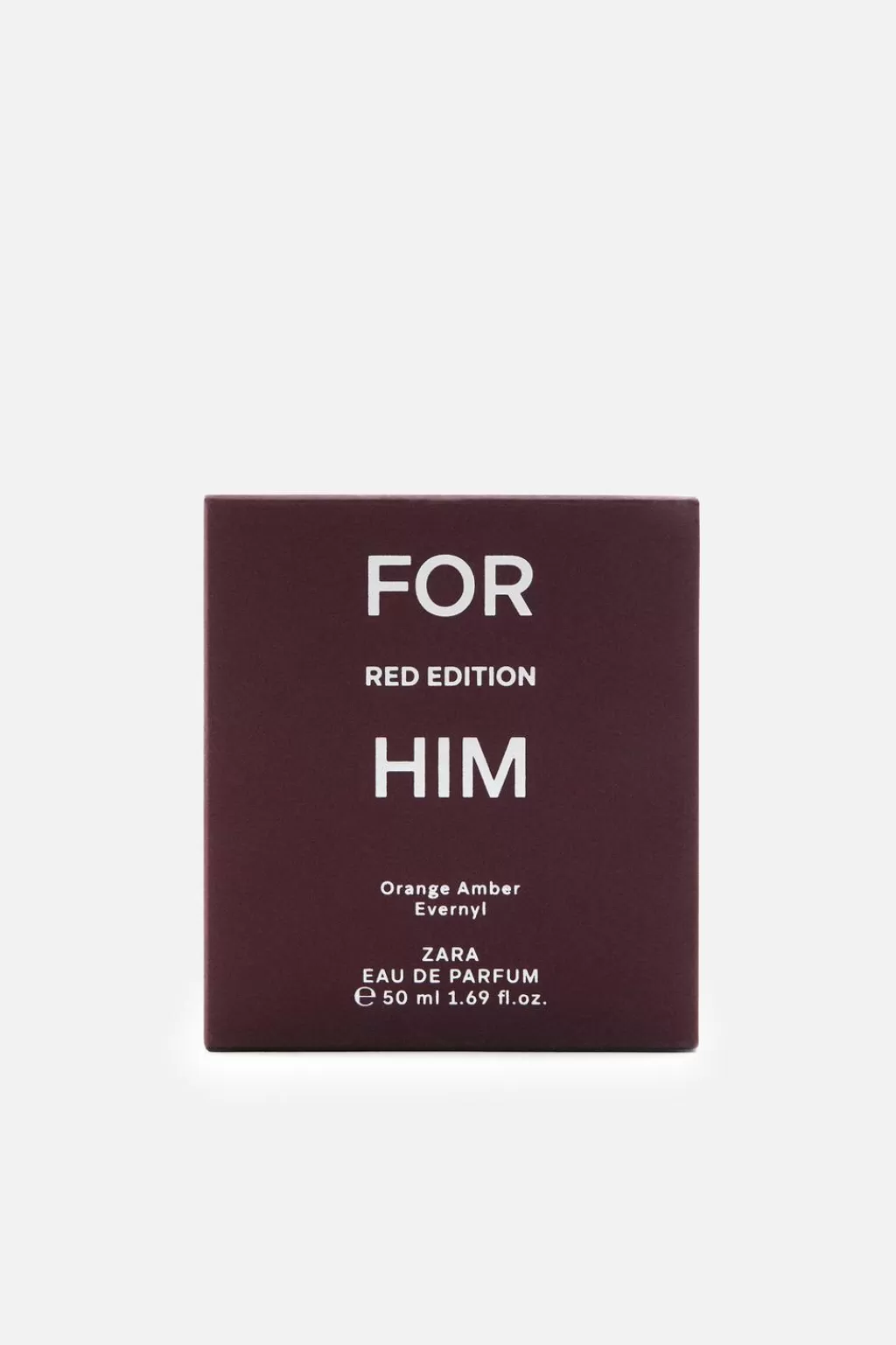 ZARA FOR HIM RED EDITION EDP 50ML (1.69 FL. OZ)<Hombre Perfumes