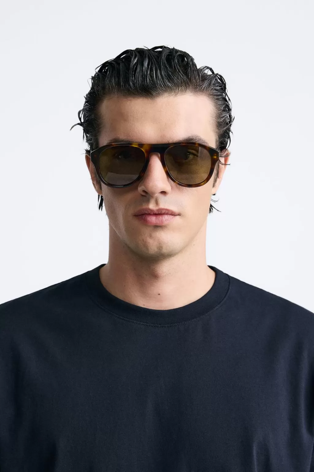 ZARA GAFAS DE SOL OVALADAS<Hombre Accesorios