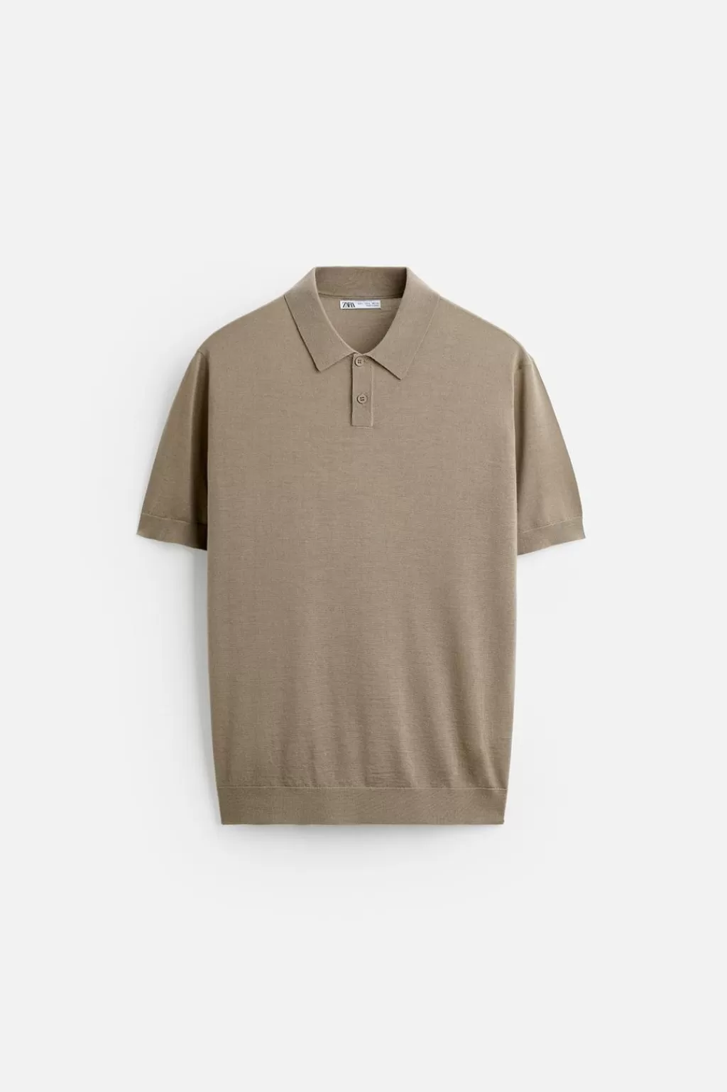 ZARA POLO 100% LANA<Hombre Polos