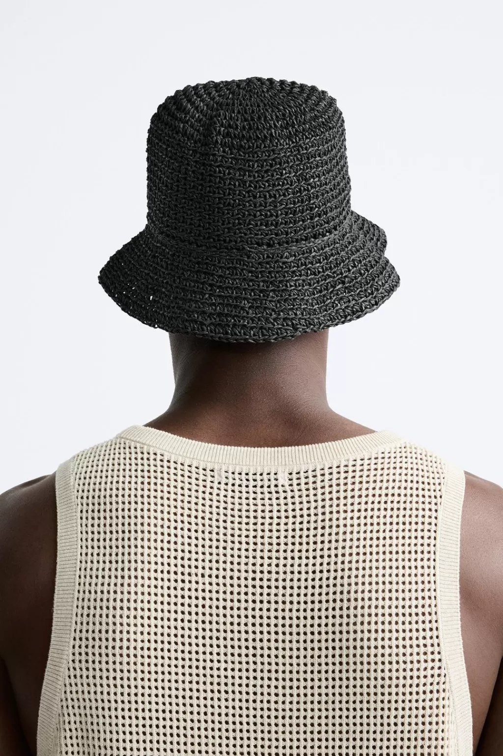 ZARA SOMBRERO CROCHET<Hombre Accesorios