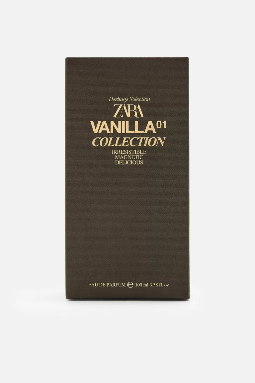 ZARA VANILLA COLLECTION 01: IRRESISTIBLE/MAGNETIC/DELICIOUS EDP 100 ML (3.38 FL. OZ)<Hombre Perfumes