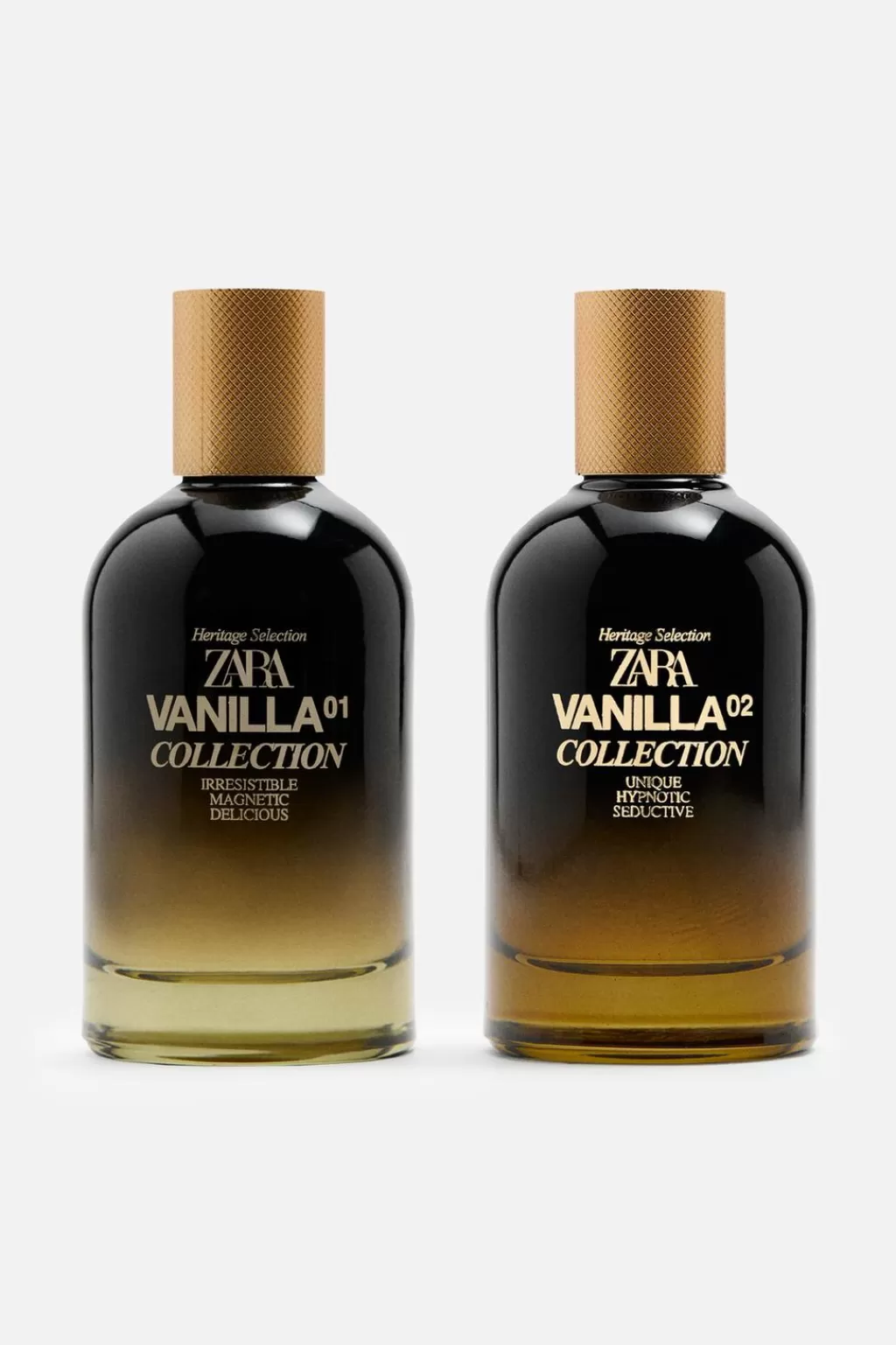 ZARA VANILLA COLLECTION 01+ VANILLA COLLECTION 02 EDP 2 X100 ML (3.38 FL. OZ)<Hombre Perfumes