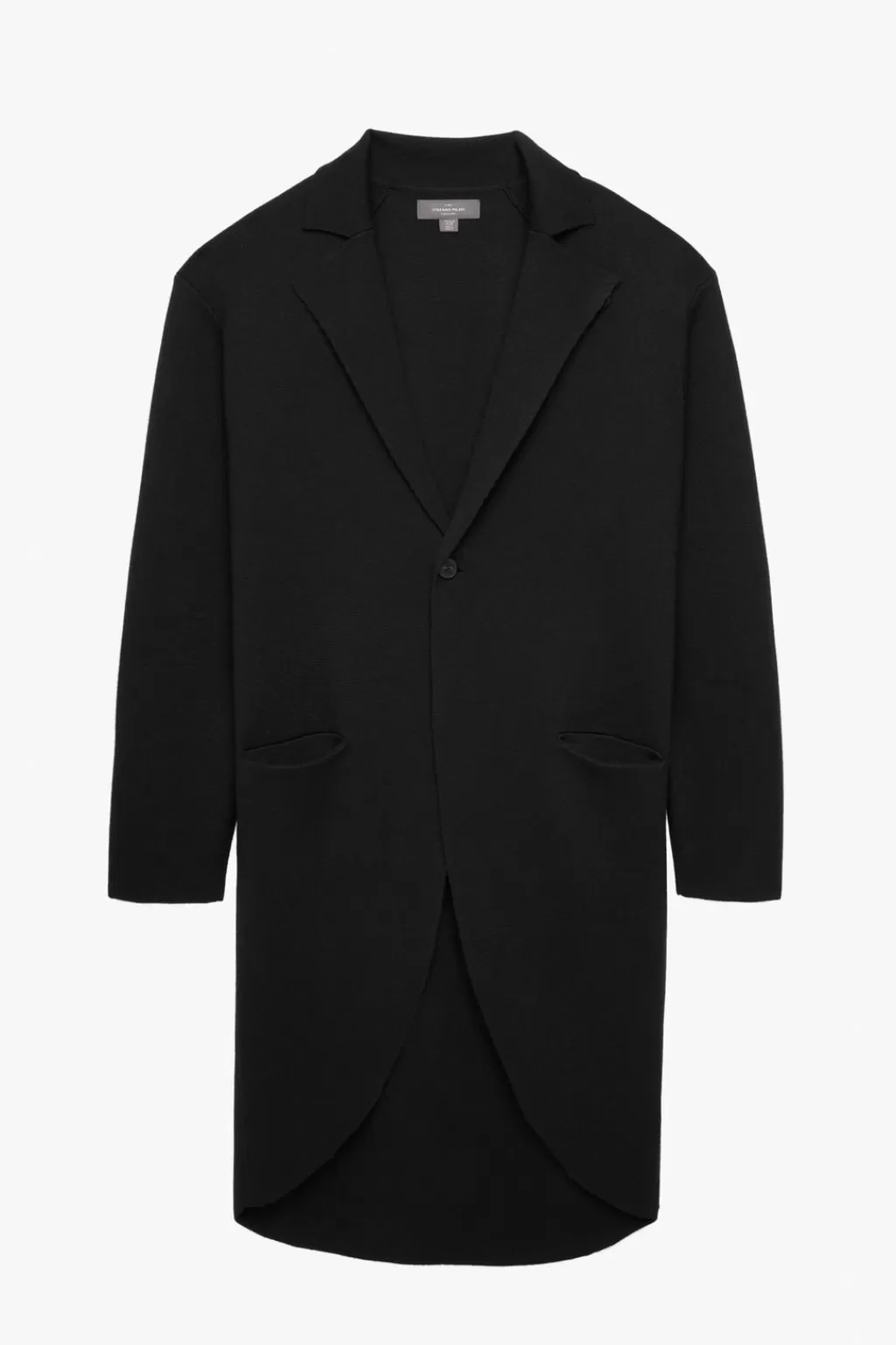 ZARA ABRIGO PUNTO LANA X STEFANO PILATI<Hombre Cazadoras | Abrigos / Gabardinas