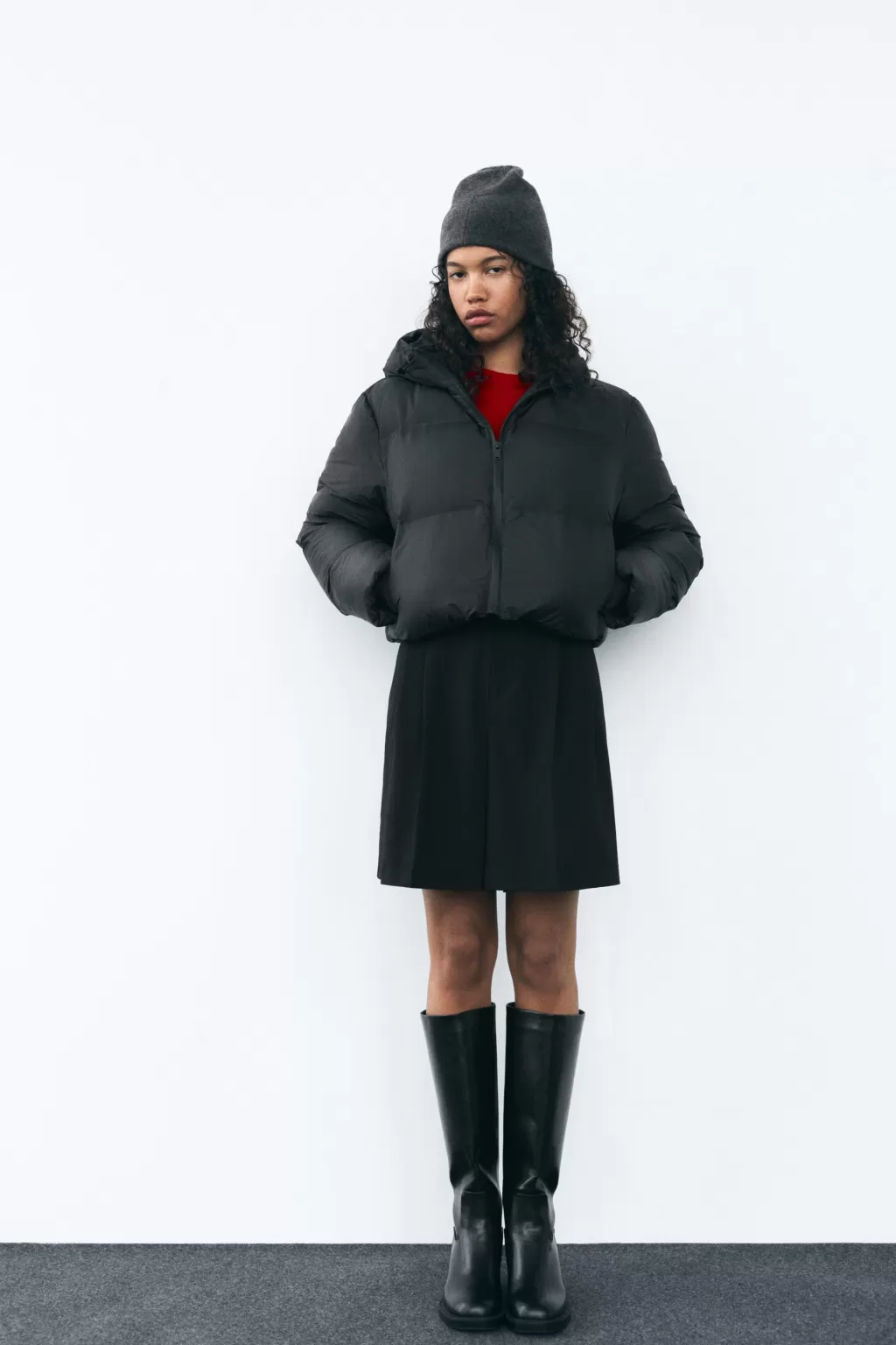 ZARA ANORAK ACOLCHADO WATER REPELLENT<Mujer Abrigos / Anoraks