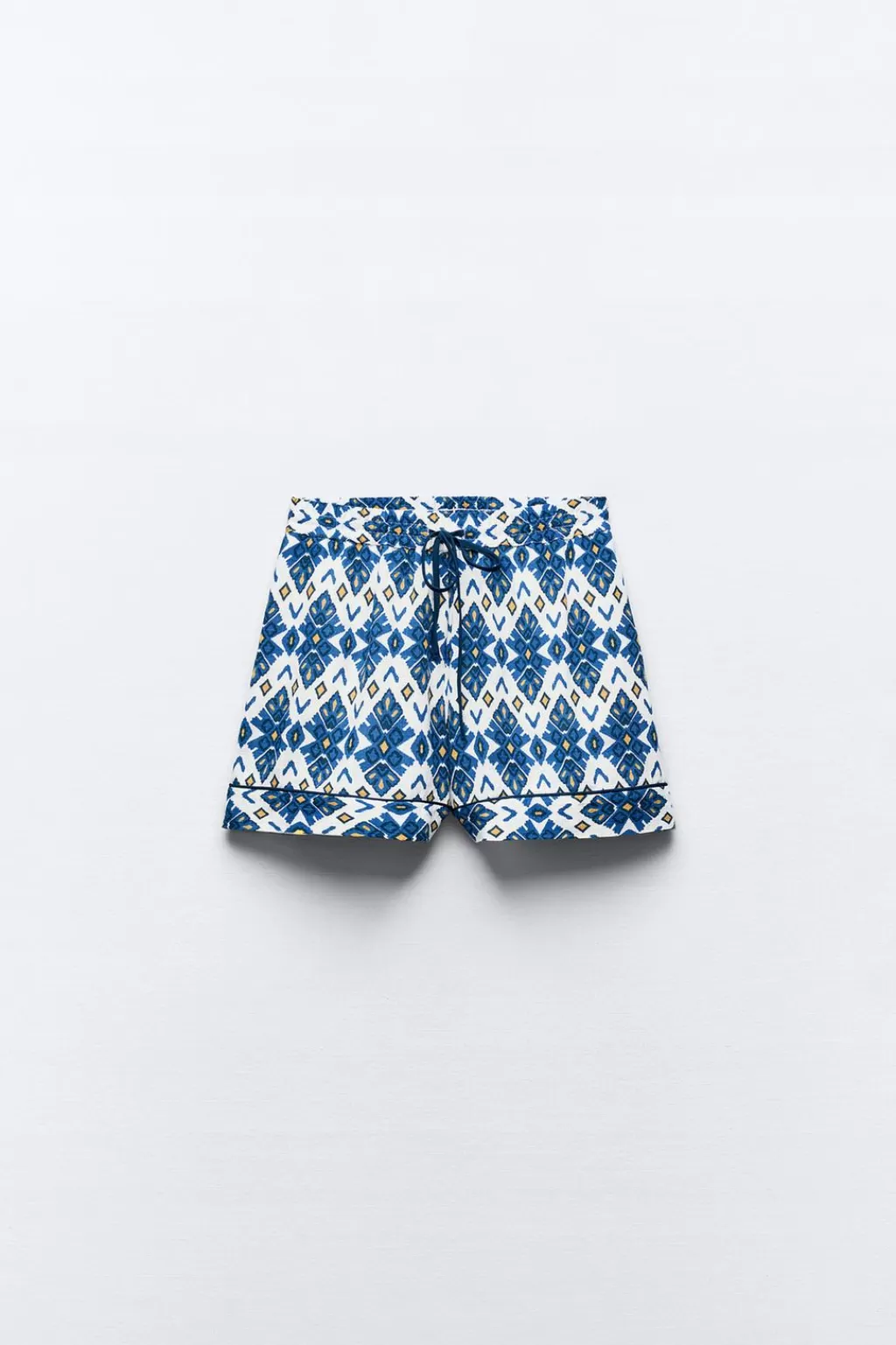 ZARA BERMUDA ESTAMPADA VIVOS<Mujer Faldas / Shorts