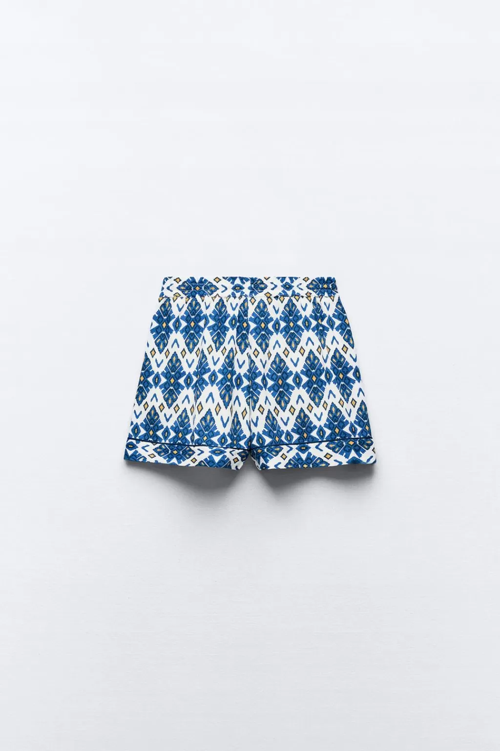 ZARA BERMUDA ESTAMPADA VIVOS<Mujer Faldas / Shorts