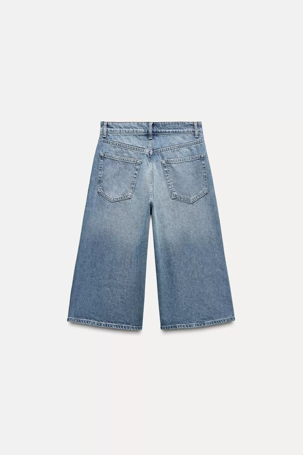 ZARA BERMUDA JORTS DENIM TRF BAGGY TIRO MEDIO<Mujer Faldas / Shorts