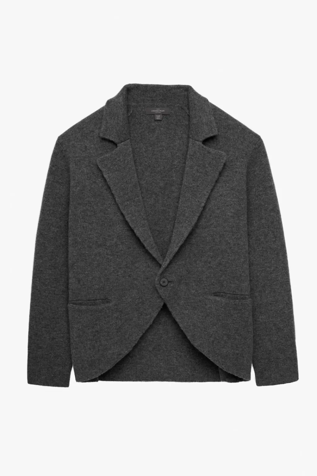 ZARA BLAZER PUNTO LANA X STEFANO PILATI<Hombre Jerséis / Chaquetas | Blazers