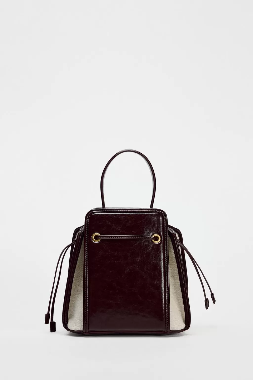 ZARA BOLSO MINI BUCKET TEXTURA<Mujer Bolsos