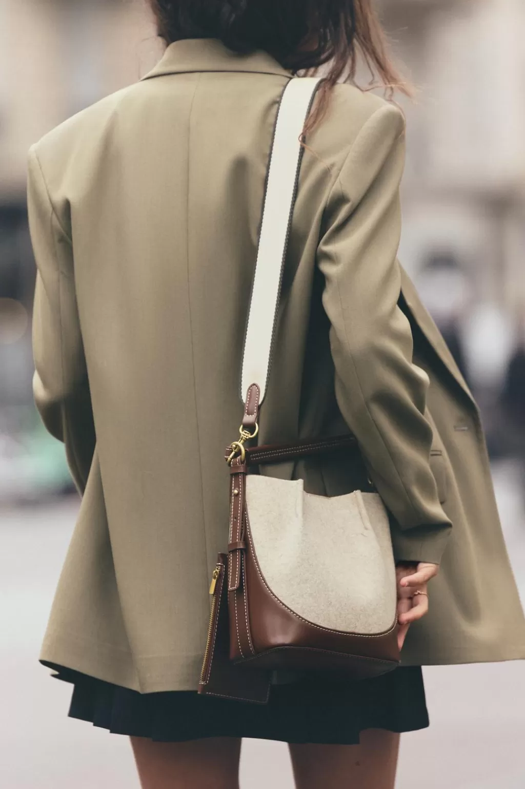 ZARA BOLSO SACA PESPUNTE<Mujer Bolsos