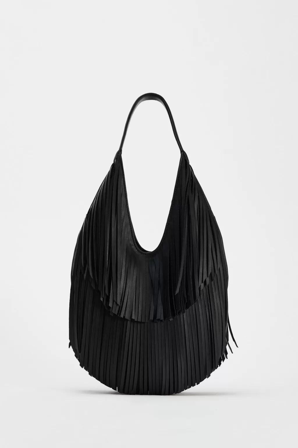 ZARA BOLSO SHOPPER FLECOS<Mujer Bolsos