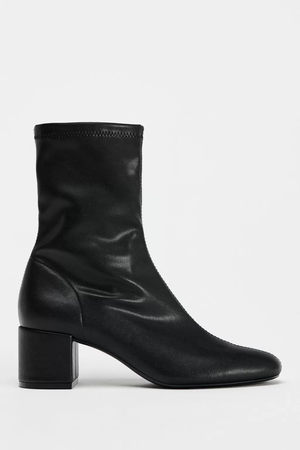 ZARA BOTÍN SOFT TACÓN ANCHO<Mujer Zapatos