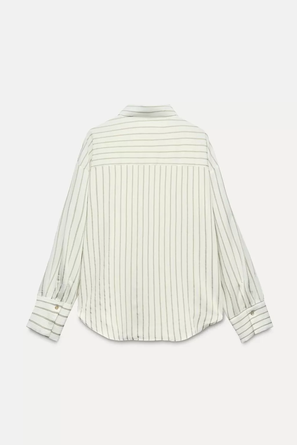 ZARA CAMISA FLUIDA RAYAS<Mujer Camisas / Blusas