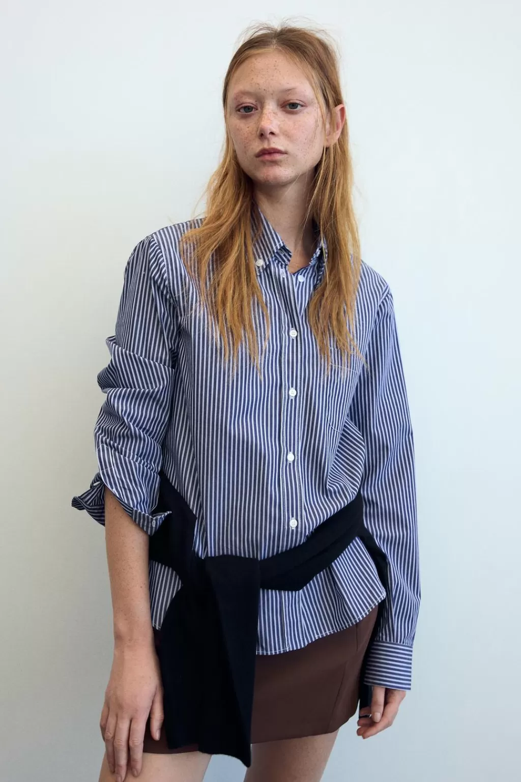 ZARA CAMISA POPELÍN REGULAR FIT<Mujer Camisas / Blusas