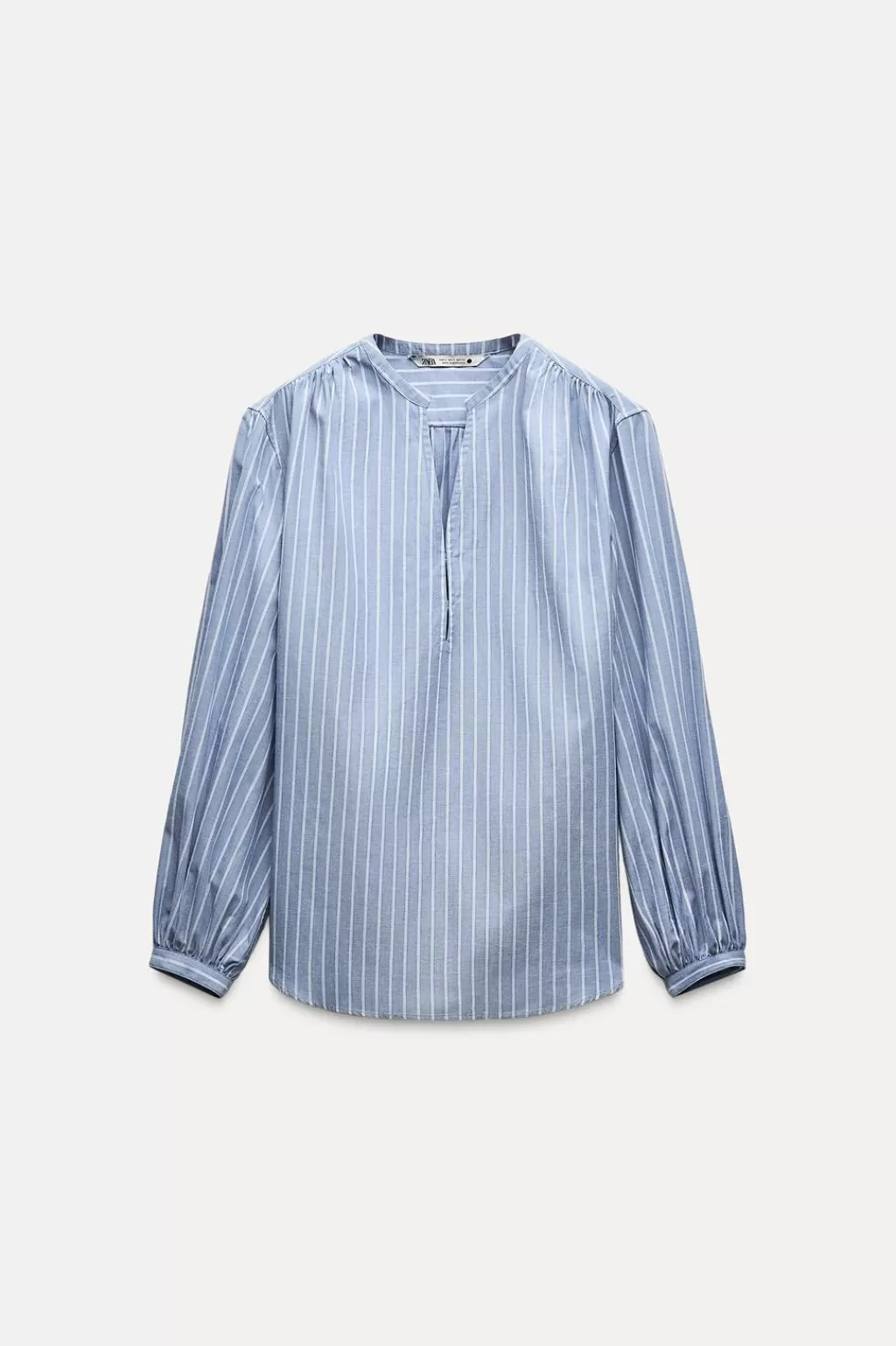 ZARA CAMISA RAYAS ZW COLLECTION<Mujer Camisas / Blusas