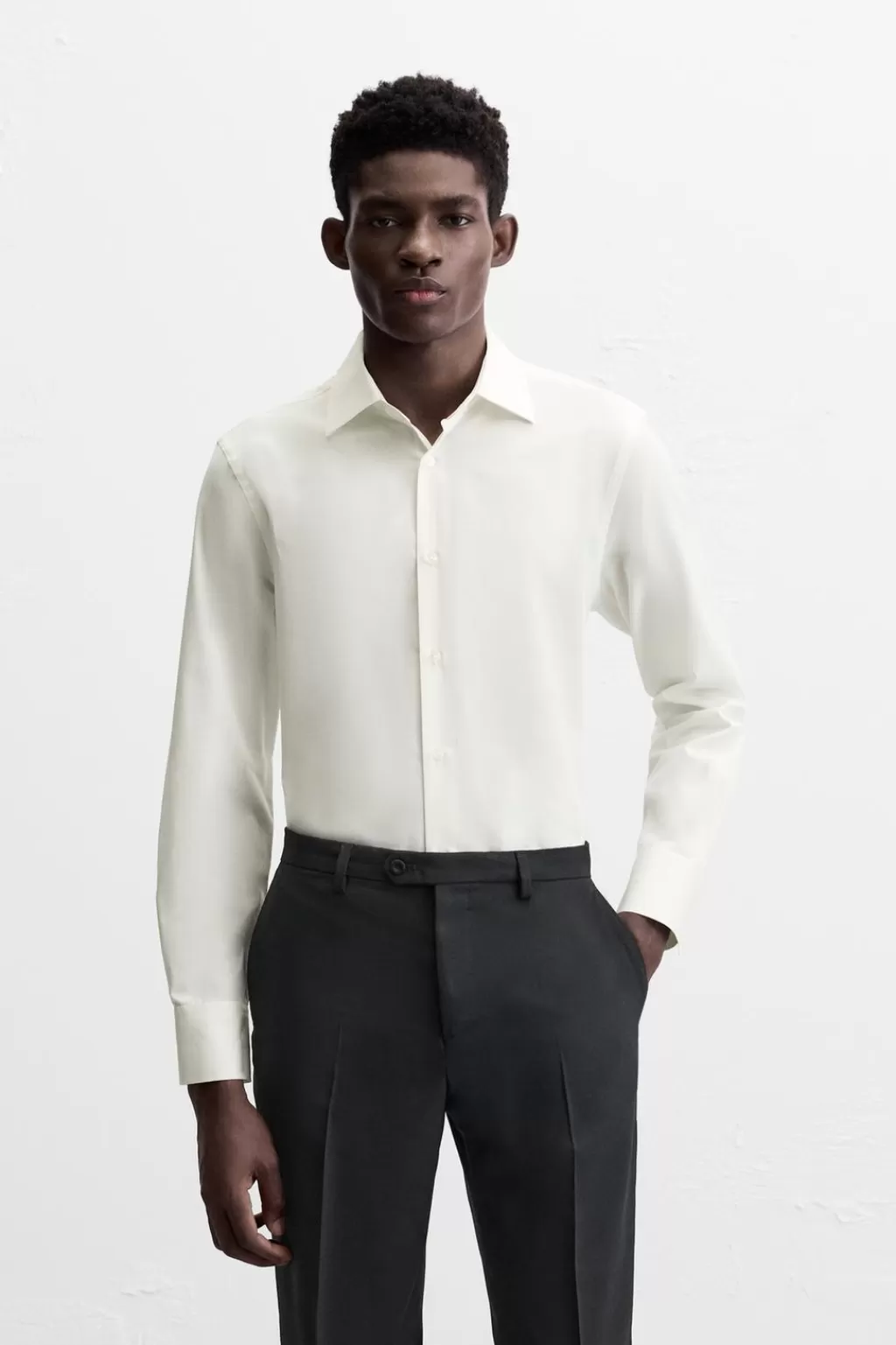 ZARA CAMISA SLIM FIT<Hombre Camisas