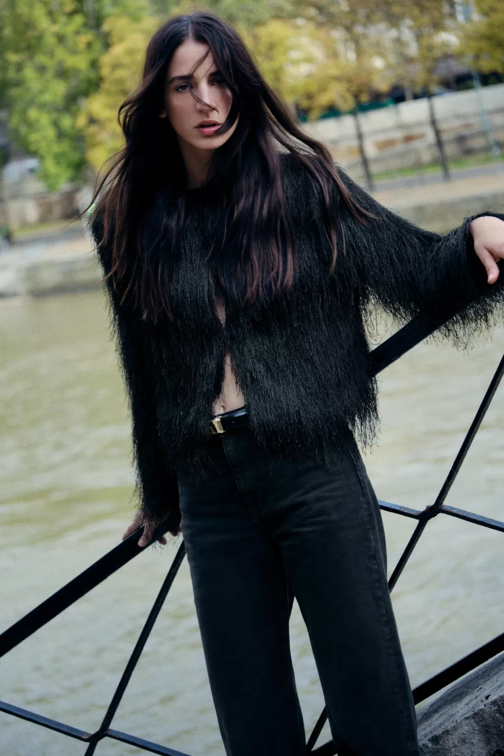 ZARA CHAQUETA FLECOS<Mujer Chaquetas / Cazadoras | Blazers / Chalecos