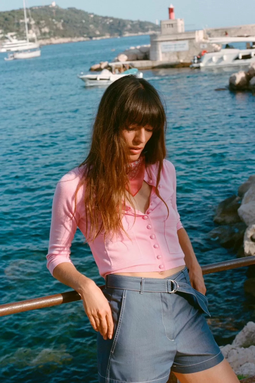 ZARA CHAQUETA MANGA FRANCESA PUNTO LISO<Mujer Cárdigan / Jerséis | Punto