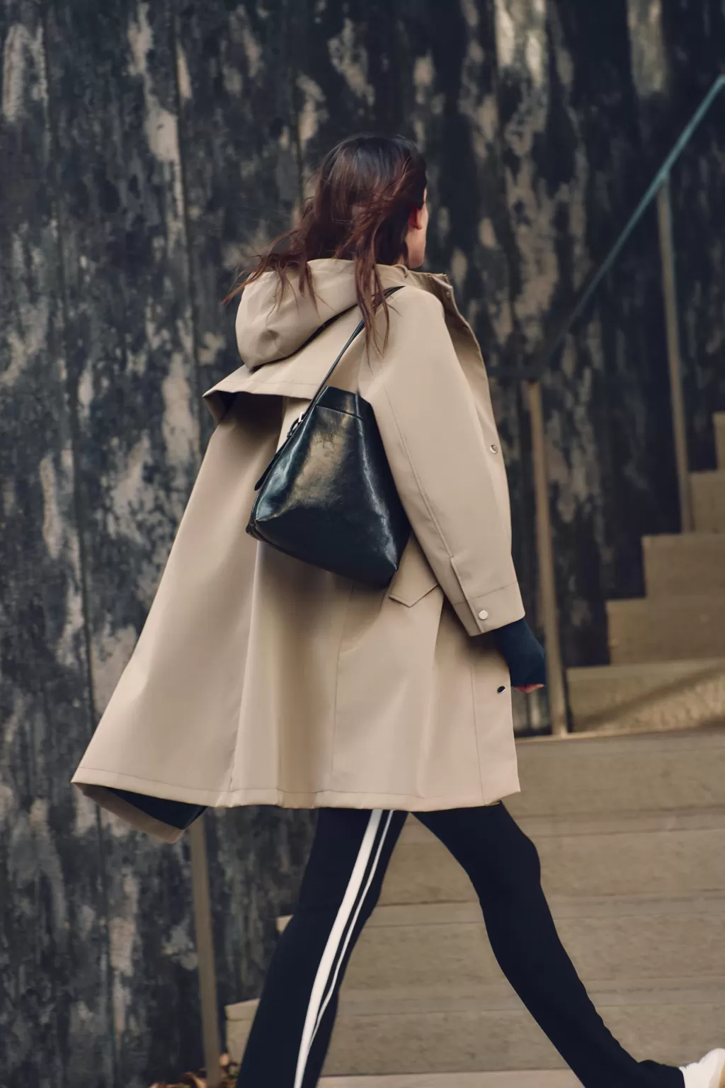 ZARA CHUBASQUERO ENGOMADO WIND PROTECTION<Mujer Chaquetas / Cazadoras