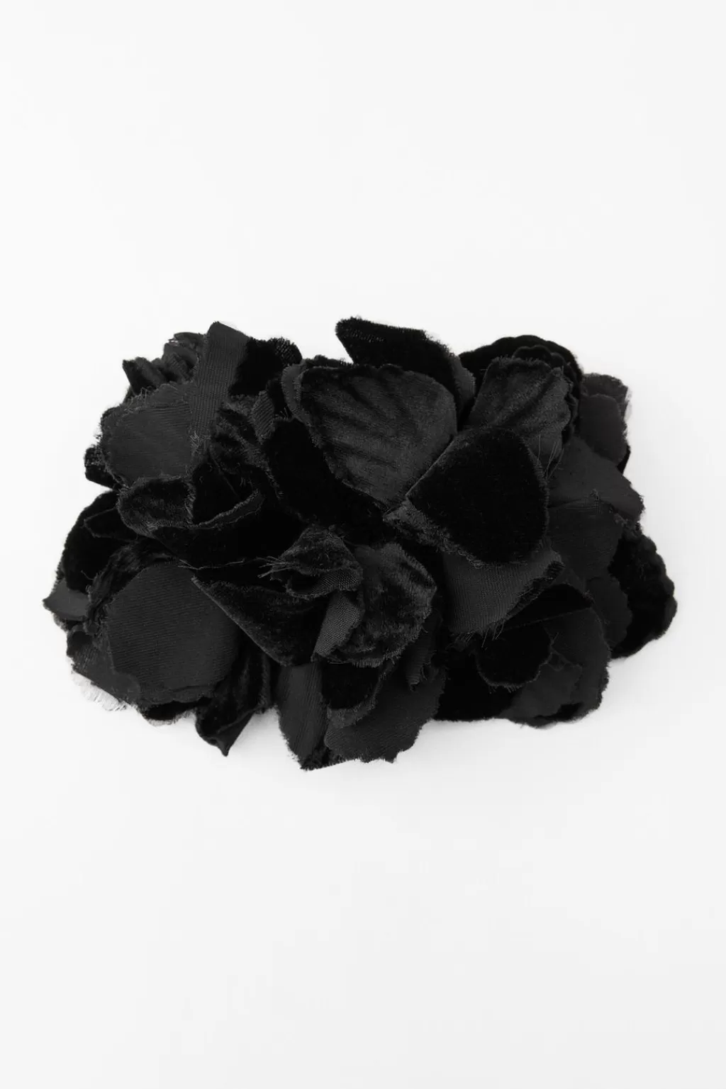 ZARA CLIP PELO FLORES TERCIOPELO<Mujer Accesorios / Bisuteria