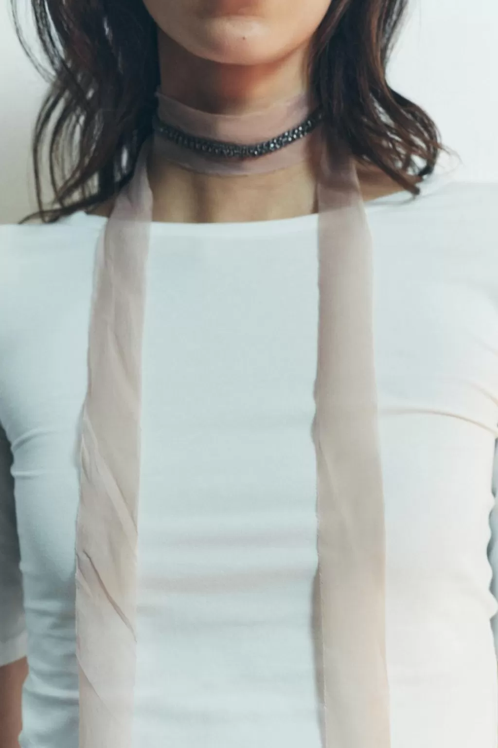 ZARA COLLAR CHOKER TUL JOYAS<Mujer Accesorios / Bisuteria