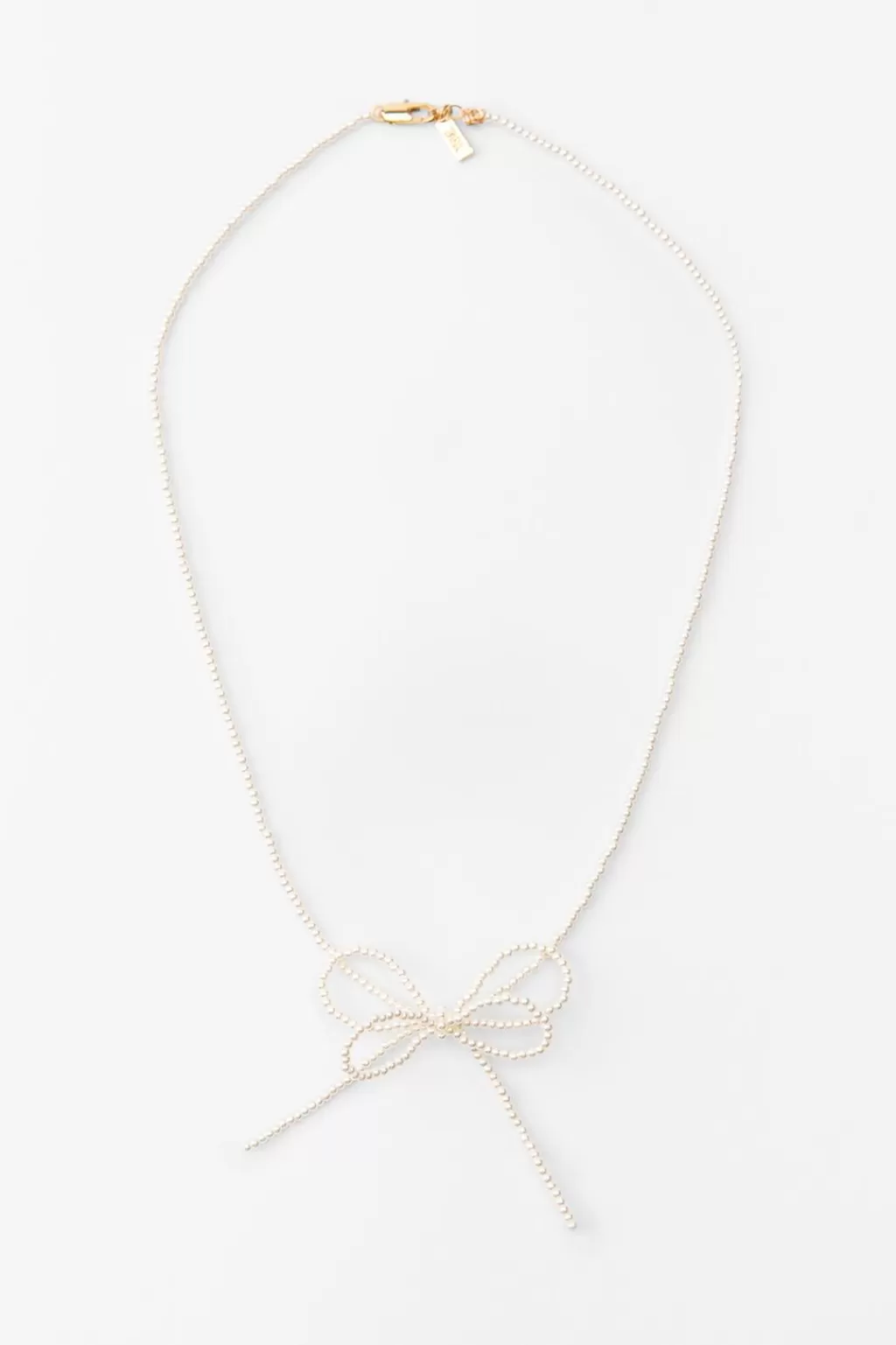 ZARA COLLAR LAZO PERLAS<Mujer Accesorios / Bisuteria