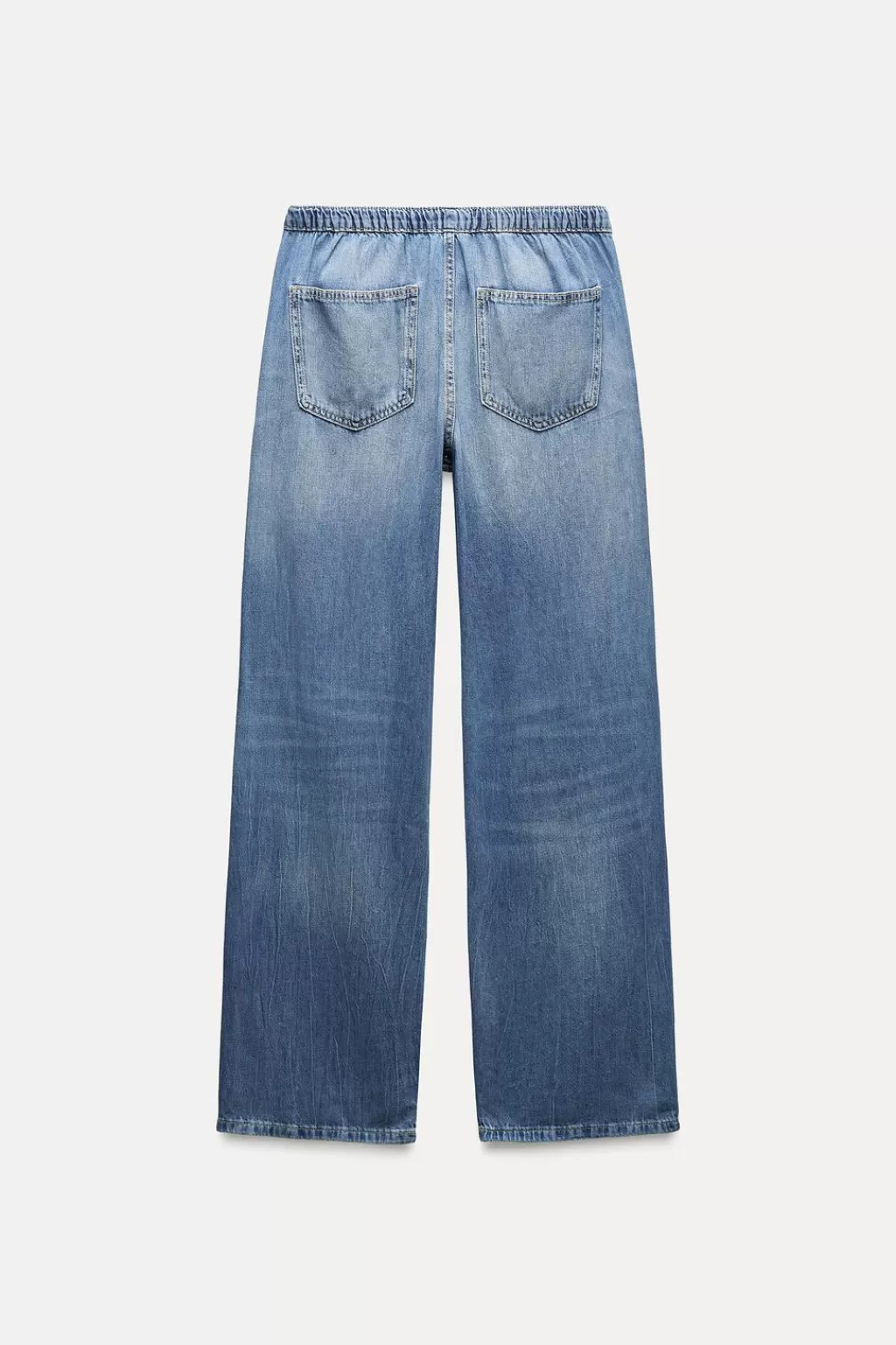 ZARA JEANS TRF RELAXED PIJAMERO TIRO MEDIO<Mujer Jeans