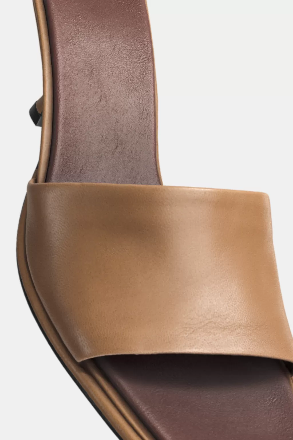 ZARA MULE TACÓN PIEL<Mujer Zapatos