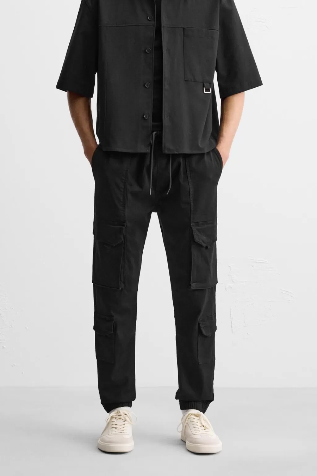 ZARA PANTALÓN CARGO BOLSILLOS<Hombre Pantalones | Cargo