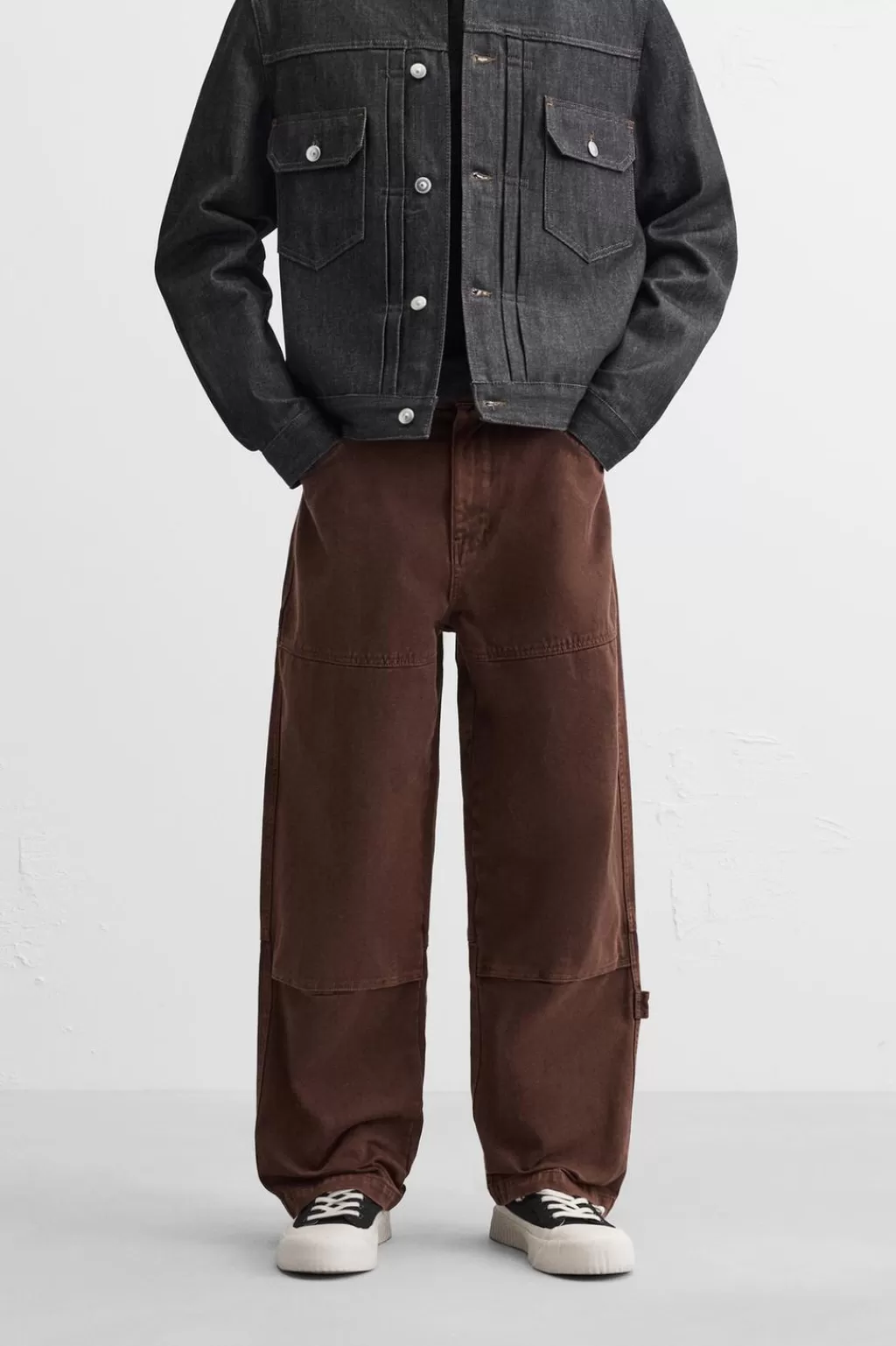 ZARA PANTALÓN CARPINTERO RELAXED FIT<Hombre Pantalones | Cargo