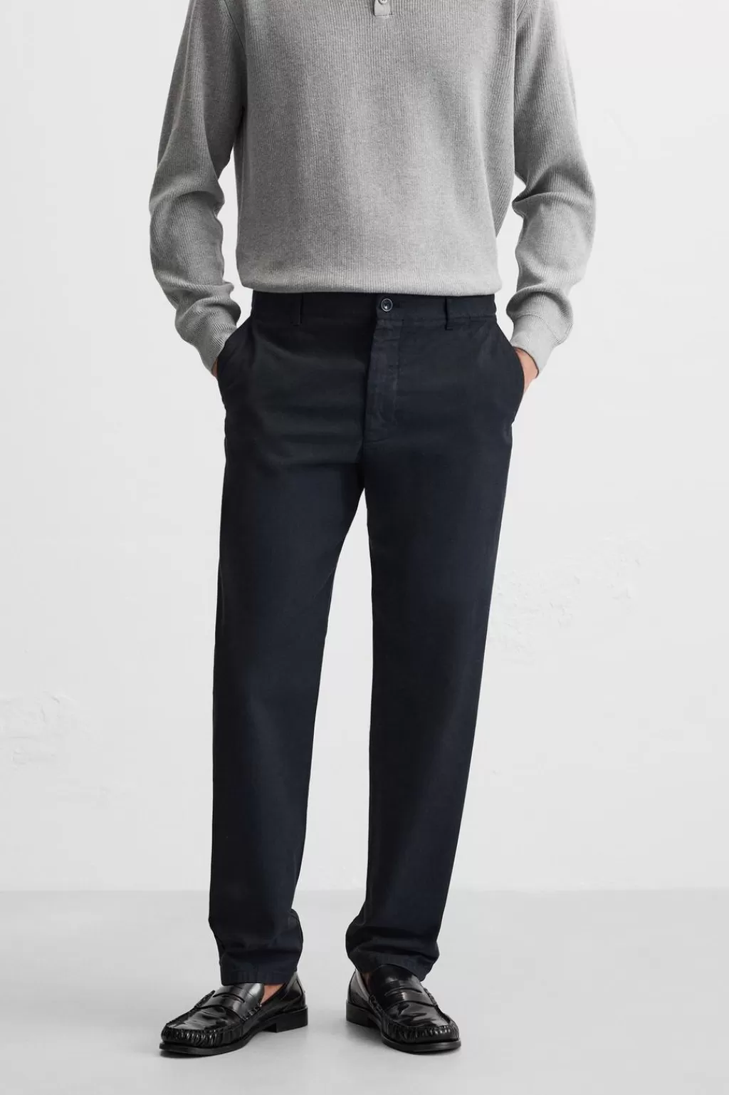 ZARA PANTALÓN CHINO REGULAR FIT<Hombre Pantalones