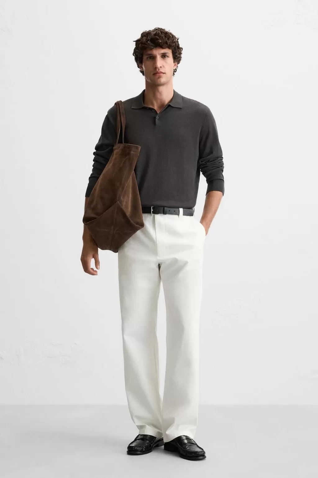 ZARA PANTALÓN CHINO STRAIGHT FIT<Hombre Pantalones