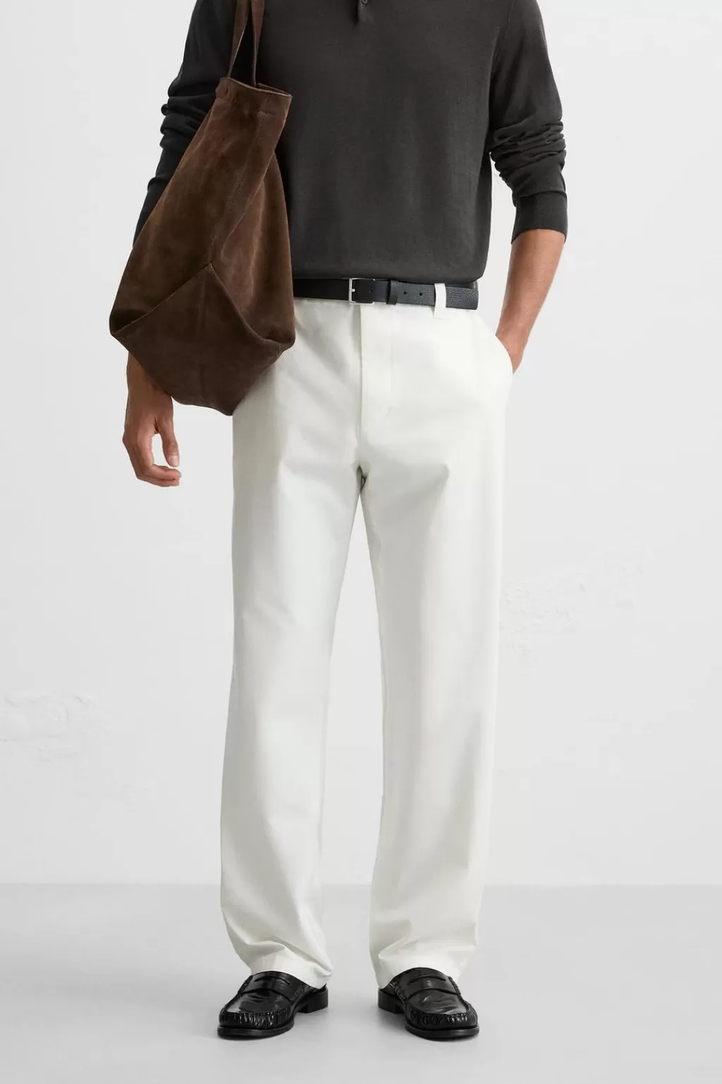 ZARA PANTALÓN CHINO STRAIGHT FIT<Hombre Pantalones