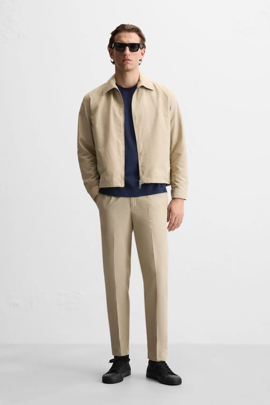 ZARA PANTALÓN CHINO TÉCNICO<Hombre Pantalones