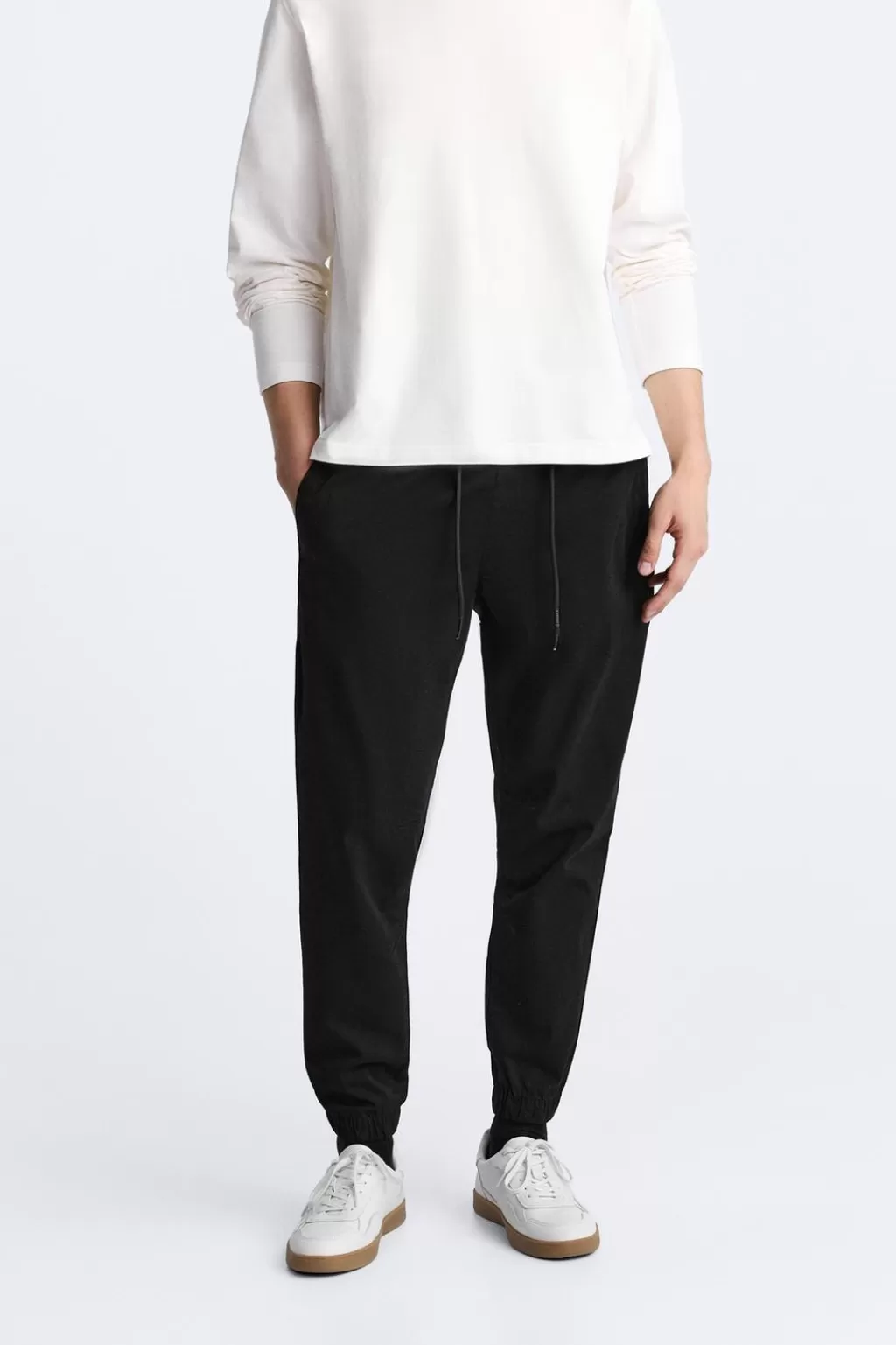 ZARA PANTALÓN CINTURA JOGGER<Hombre Pantalones