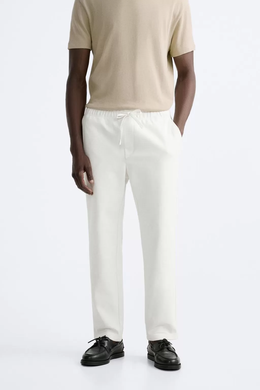 ZARA PANTALÓN CINTURA JOGGER CONFORT<Hombre Pantalones