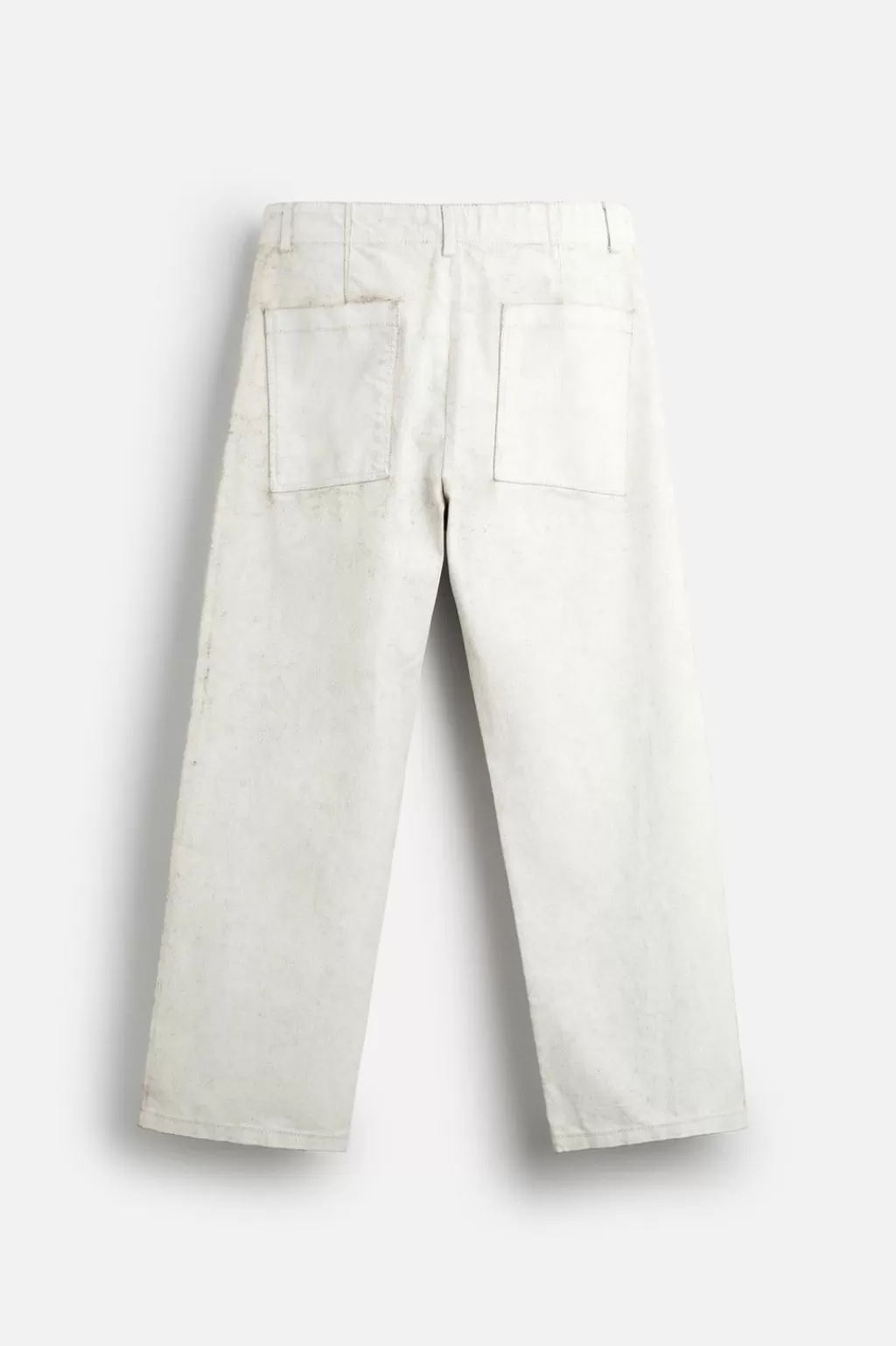 ZARA PANTALÓN ENCERADO COLOR LIMITED EDITION<Hombre Pantalones