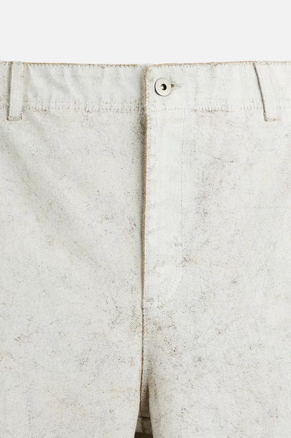 ZARA PANTALÓN ENCERADO COLOR LIMITED EDITION<Hombre Pantalones