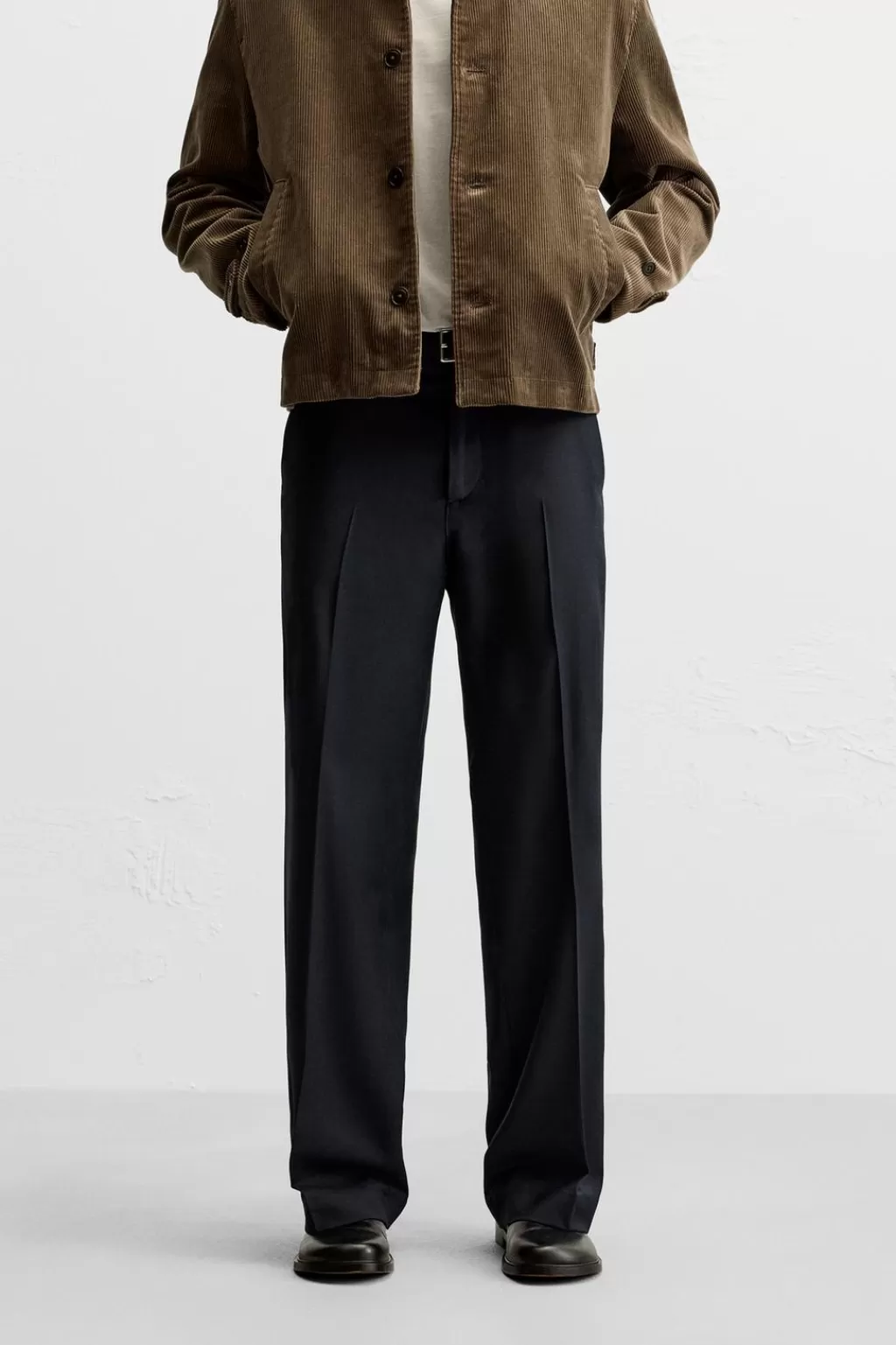 ZARA PANTALÓN ESTRUCTURA<Hombre Pantalones