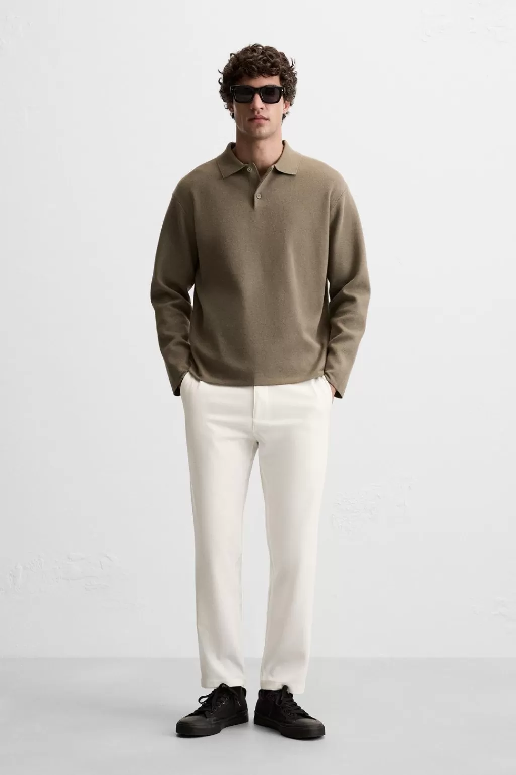 ZARA PANTALÓN ESTRUCTURA CONFORT<Hombre Pantalones