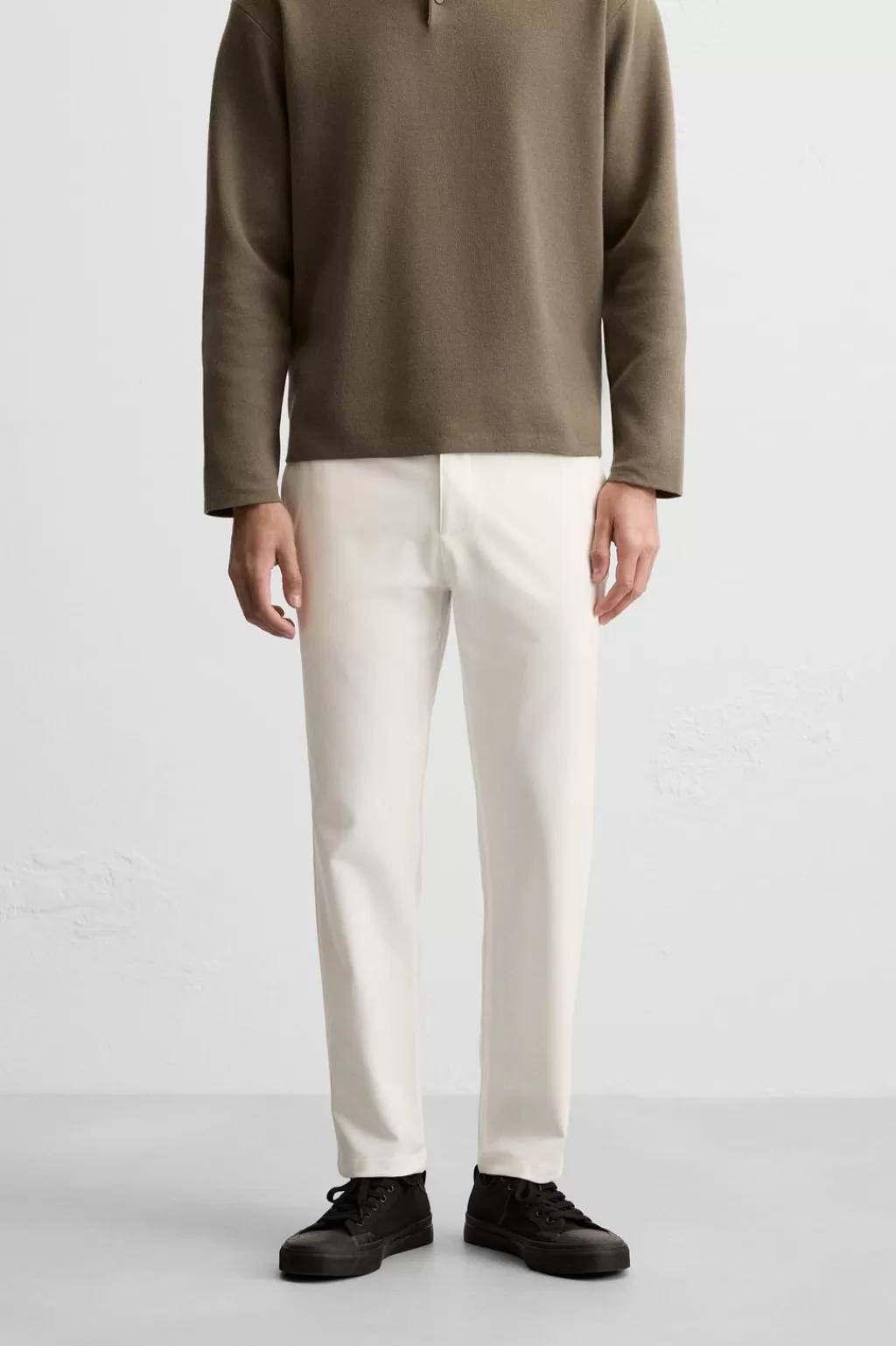 ZARA PANTALÓN ESTRUCTURA CONFORT<Hombre Pantalones