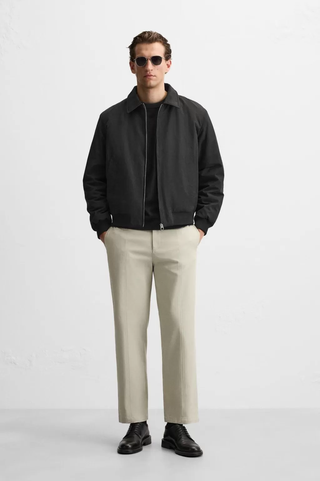 ZARA PANTALÓN ESTRUCTURA COSTURA<Hombre Pantalones