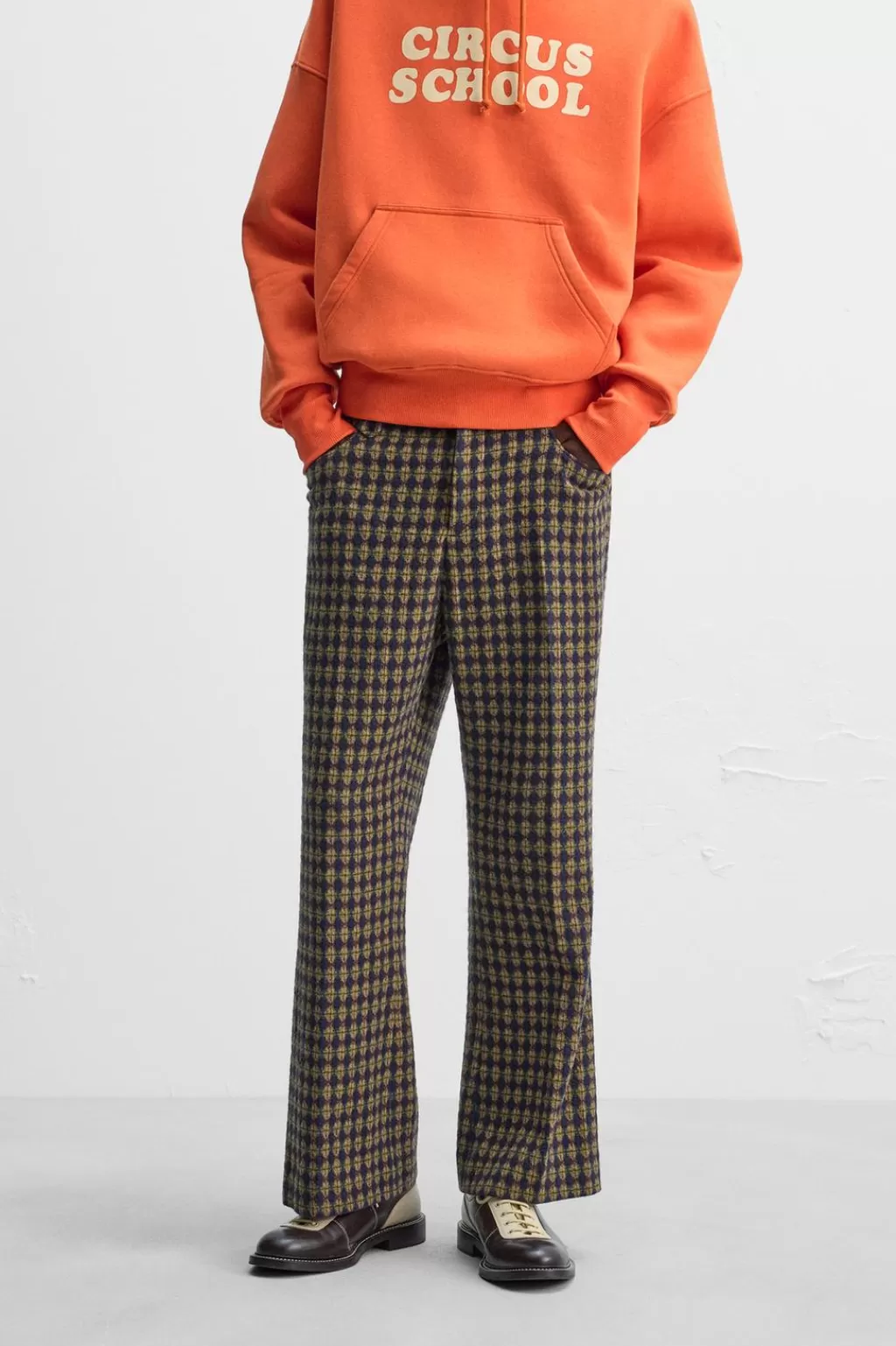 ZARA PANTALÓN JACQUARD X HARRY LAMBERT<Hombre Pantalones