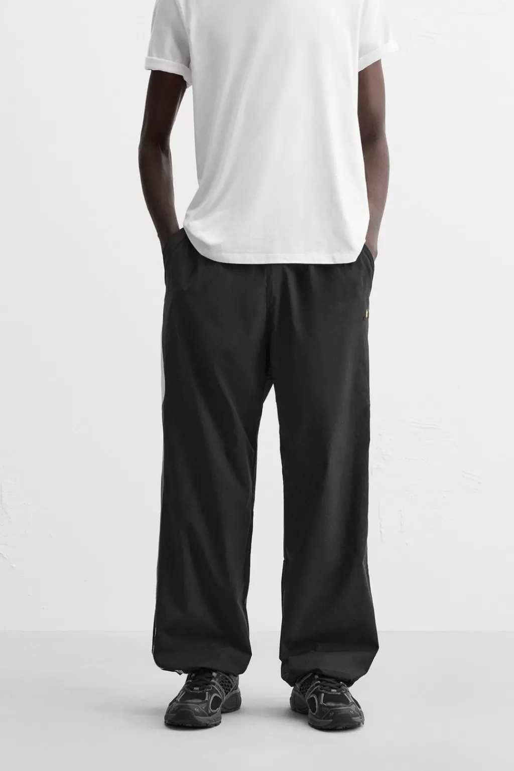 ZARA PANTALÓN JOGGER COLOR BLOCK<Hombre Pantalones